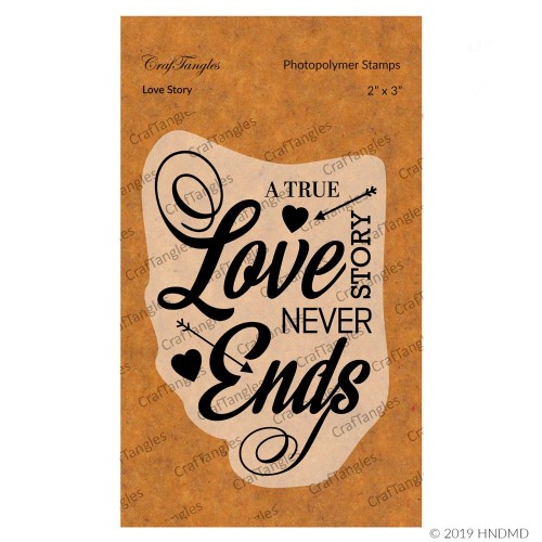 CrafTangles Photopolymer Stamps - Love Story