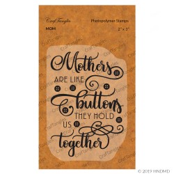 CrafTangles Photopolymer Stamps - Mom