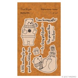 CrafTangles Photopolymer Stamps - Bearing Gifts