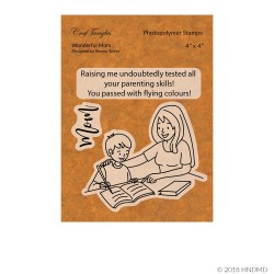 CrafTangles Photopolymer Stamps - Wonderful Mom