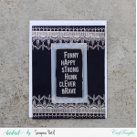 CrafTangles Photopolymer Stamps - Happy Fathers Day