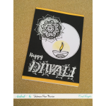CrafTangles Photopolymer Stamps - Diwali Wishes