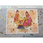 CrafTangles Photopolymer Stamps - Indian Wedding