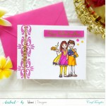 CrafTangles Photopolymer Stamps - Happy Rakshabandhan