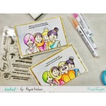 CrafTangles Photopolymer Stamps - Worlds Best