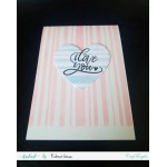 CrafTangles Photopolymer Stamps - I Love You