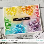CrafTangles Photopolymer Stamps - Hello Lovely