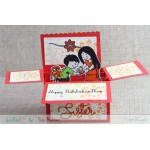 CrafTangles Photopolymer Stamps - Happy Rakhi Bro