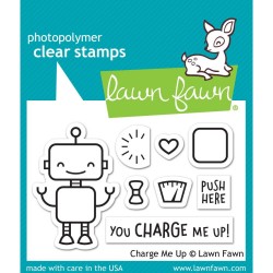 Lawn Fawn Clear Stamps 3X2 - Charge Me Up