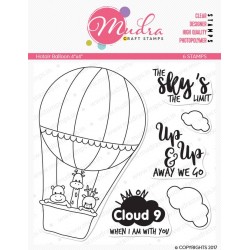 Mudra Craft Stamps - Hot air Balloon