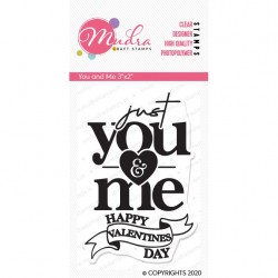 Mudra Craft Stamps - You and Me