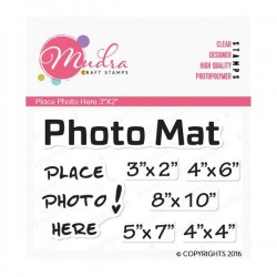 Mudra Craft Stamps - Place Photo Here
