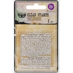 Prima's Finnabair Collections Clear Stamp - Read To Me