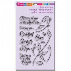 Stampendeous Encouraging Words Clear Stamp