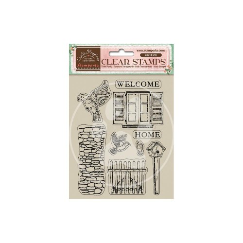 Create Happiness Clear Stamps by Vicki - Welcome Home Birds
