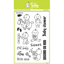 Tubby Photopolymer Clear Stamps - Cutie Patootie