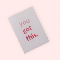CrafTangles A5 120 gsm Notebook / Diary / Journal - You got This
