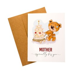 Especially for you Mom printed Greeting Card