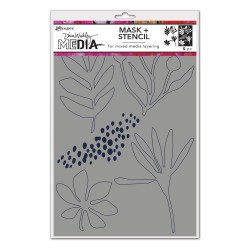 Dina Wakley Media Stencils and Masks 6"X9" - Things That Grow