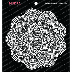 Mudra Stencils - Indian Ornate Mandala