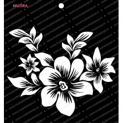 Mudra Stencils - Floral Spray