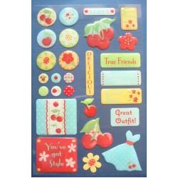 Creative Imaginations Stickers - Girly