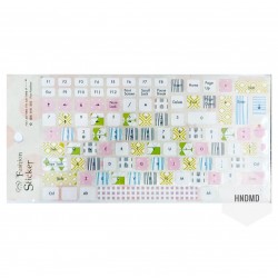 Keyboard Stickers - Colorful Accents