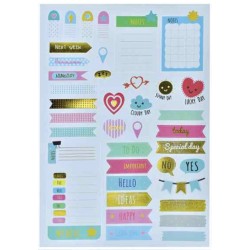 Sticker Monthly & Weekly Planner Stickers (YCLD-3)