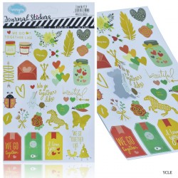 Journal Foiled Stickers (YCLE-1)