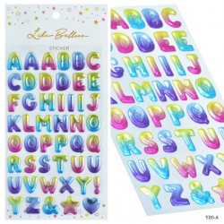 Puffy Stickers - Alphabets