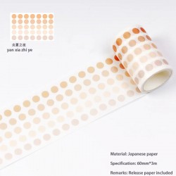 Washi Sticker Roll - Dots (CHWTD-05)