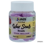 Craft Wax Seals Beads - Pink Baller (25 gms)