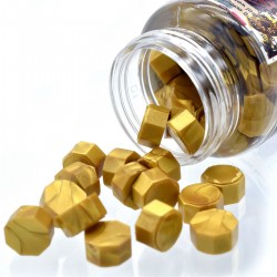 Craft Wax Seals Beads - Metallic Gold (25 gms)