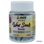 Craft Wax Seals Beads - Grey (25 gms)