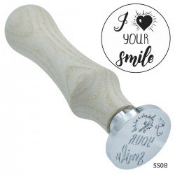 Wax Seal Stamp - I love your Smile (SS08)