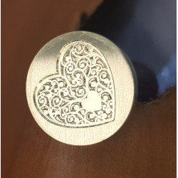 Wax Seal Stamp - Heart (F035)