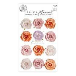 Prima Marketing Mulberry Paper Flowers - Sweet and Scary, Luna