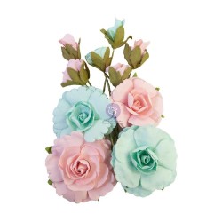 Prima Marketing Mulberry Paper Flowers - Forever/Magic Love
