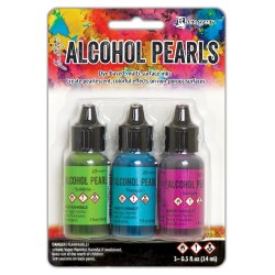 Tim Holtz Alcohol Ink Pearls Kits 3/Pkg by Ranger - Kit 2