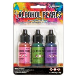 Tim Holtz Alcohol Ink Pearls Kits 3/Pkg by Ranger - Kit 3