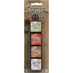 Tim Holtz Mini Distress Ink Pad Kit # 11 (Set of 4)