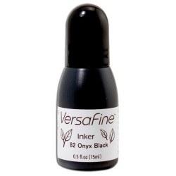 Versafine Ink Refill - Onyx Black (.5 oz)