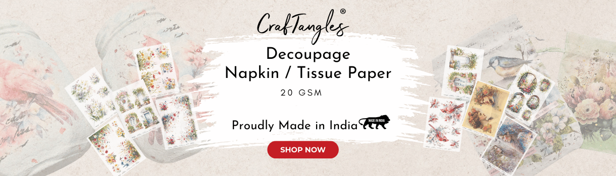 CrafTangles Decoupage Napkins